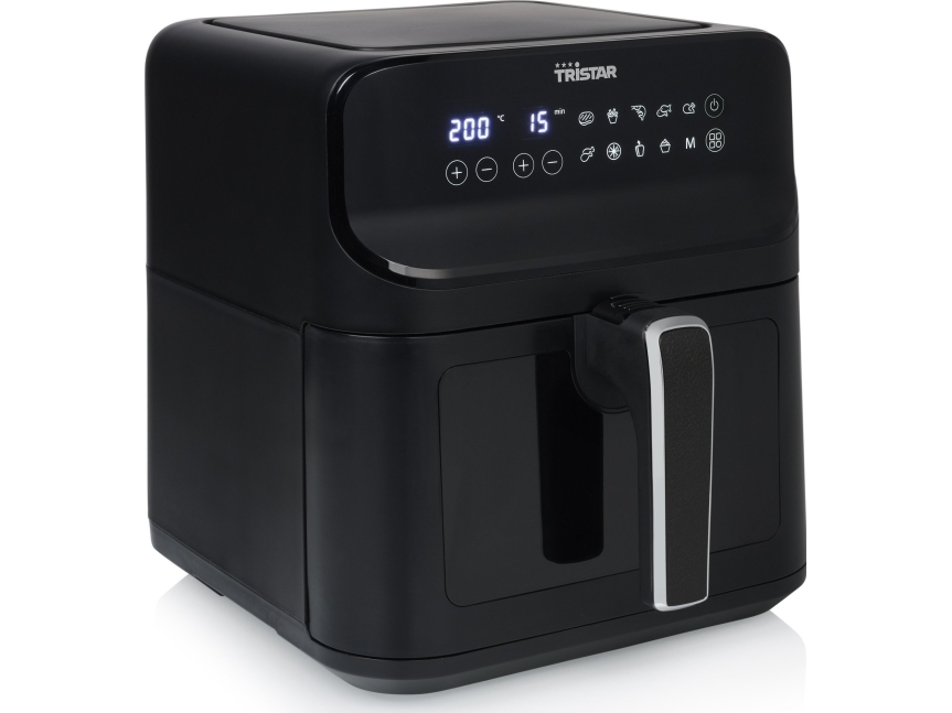 Tristar FR-9037, Varmluftsfritös, 6,2 l, 200 ° C, 9 personer, Single, Svart | Köksapparater - Köksmaskiner - Fritös | GameStuff