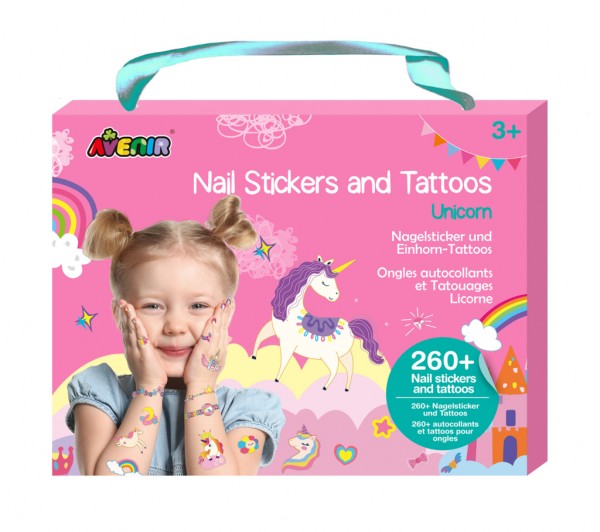 Avenir Negleklistermærker Og -Tatoveringer - Unicorns