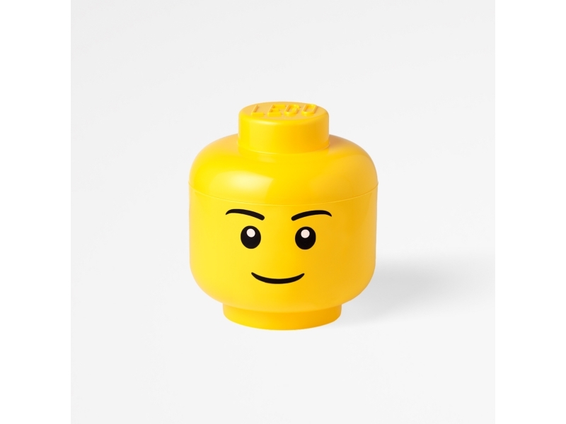 Billede af Lego Iconic Storage Head "Girl" (Gelb, Gr