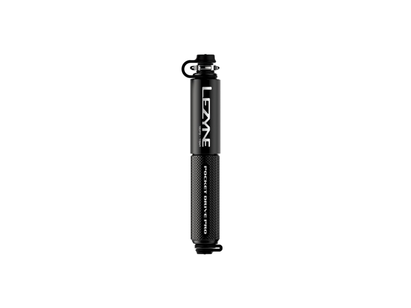 Lezyne Pocket Drive Pro Fahrradpumpe – mattschwarz/glänzend schwarz - Image 5