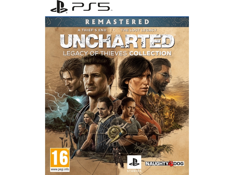Sony Interactive Entertainment UNCHARTED: Legacy of Thieves Collection, PlayStation 5, T (teen), Fysiske medier