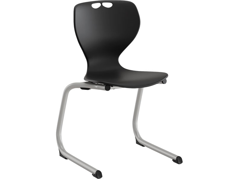 Tarris Junior stol, turkos sits med svart C-stativ | Möbler - Stolar & Stolmattor - Matsalstolar | GameStuff