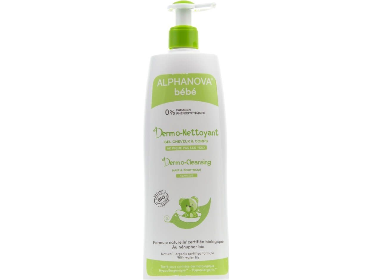 Alphanova Bebe Dermo Waschgel Für Körper & Haare 500 Ml