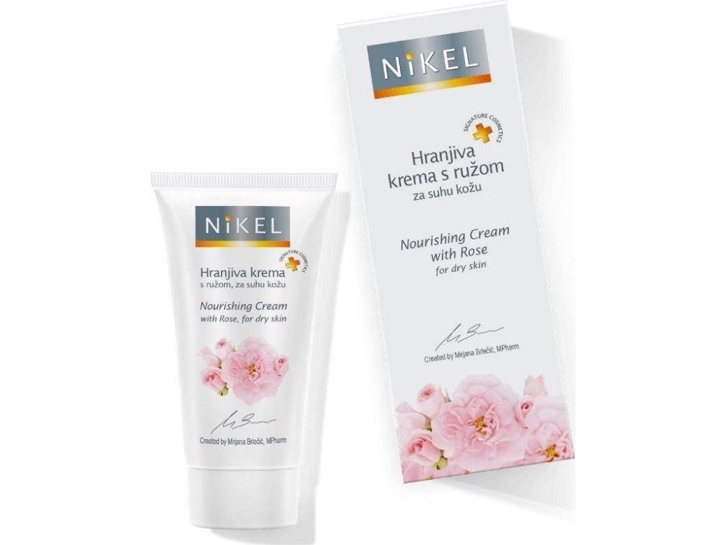 Nikel Nikel Nærende Ansigtscreme Med Rosa, 50 Ml