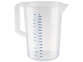 Målekande 3 Liter Med Hank Ø170xh235 Mm Polypropylen,Stk