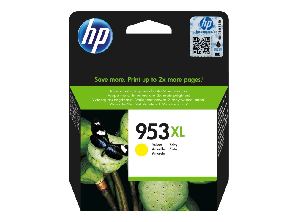 Hp Tinte 953Xl - Yellow - Kapazität: 1.600 Seiten (F6u18ae)