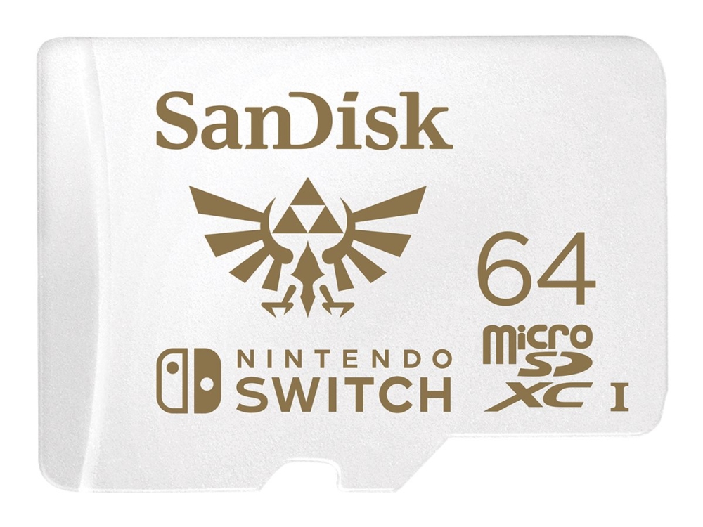 Sandisk Nintendo Switch - Flash-Speicherkarte - 64 Gb - Uhs-I U3 - Microsdxc Uhs-I - Für Nintendo Switch