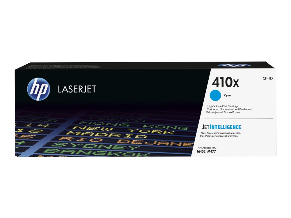 Lasertoner Hp 410X Hp 201X, 5.000 Sider, Cyan