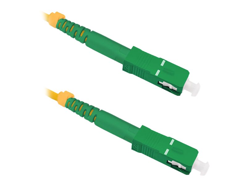 Sc/Apc - Sc/Apc | Singlemode | 9/125 | G652d | Simplex | 10 M Fiberoptisk Patchkabel