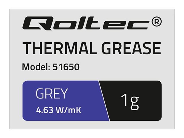 Qoltec - Termisk Paste - Grå