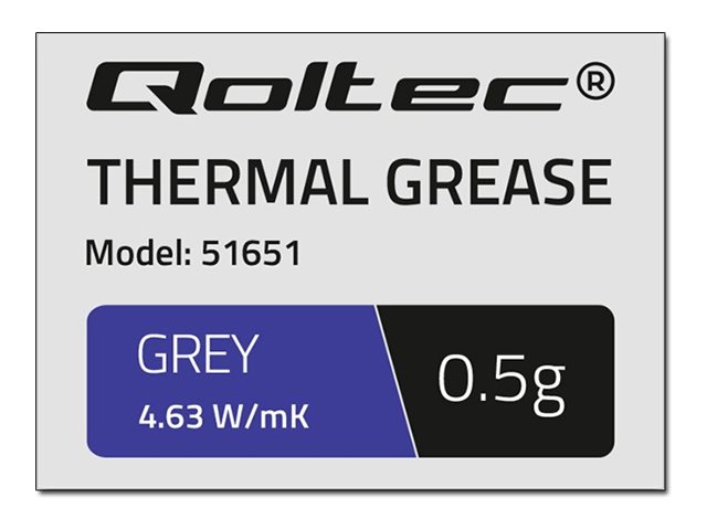 Qoltec 51651 - Termisk Paste - Grå