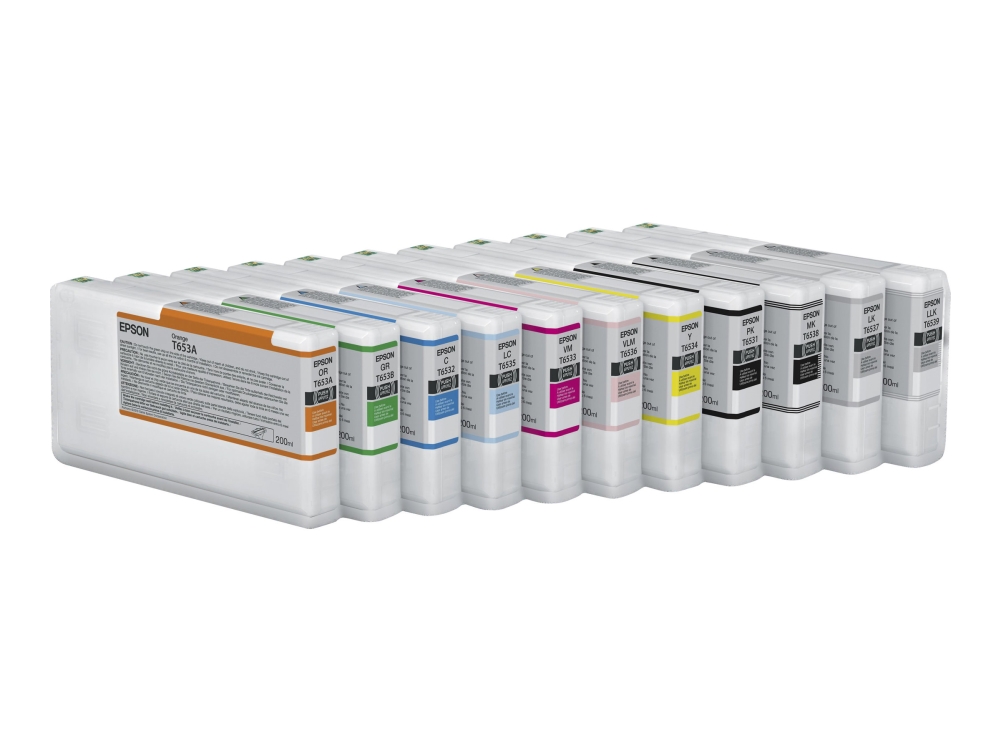 Epson T913a - 200 Ml - Orange - Original - Blækpatron - For Surecolor Sc-P5000, Sc-P5000 Std Spectro, Sc-P5000 Violet, Sc-P5000 Violet Spectro