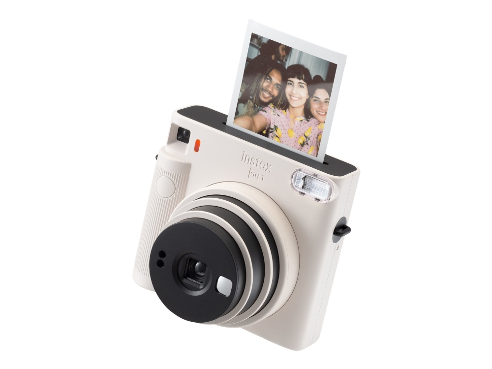 Fujifilm Instax SQUARE SQ1 - Instant camera - objektiv: 65.75 mm - instax SQUARE kritvit | Foto och video - Analog kamera - Instantkamera | GameStuff