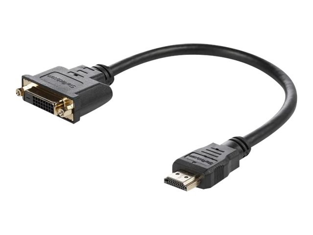 Av Microconnect Adapter Hdmi - Dvi-D Schwarz (Hdmi-Dvi M/F, 15 Cm)