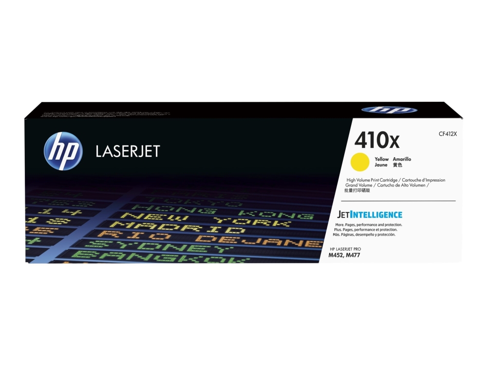 Lasertoner Hp 410X Hp 201X, 5.000 Sider, Gul