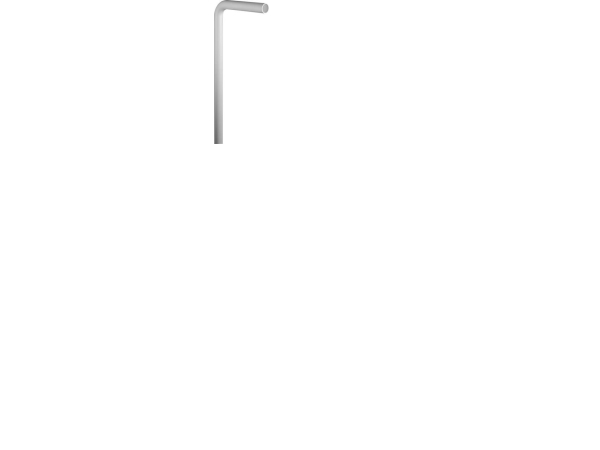 FIX-PRO Vit 90 graders avloppsrör 32mm 220x680mm | VVS Artiklar - Rör & Kopplingar - Övriga Rör & Kopplingar | GameStuff