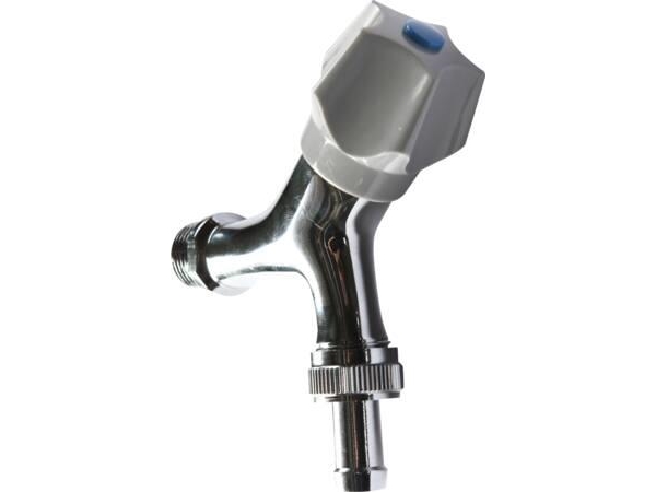 FIX-PRO Csslr Plus avtappningsventil i krom med backventil och slanganslutning, VA-godkänd. | N - A | GameStuff