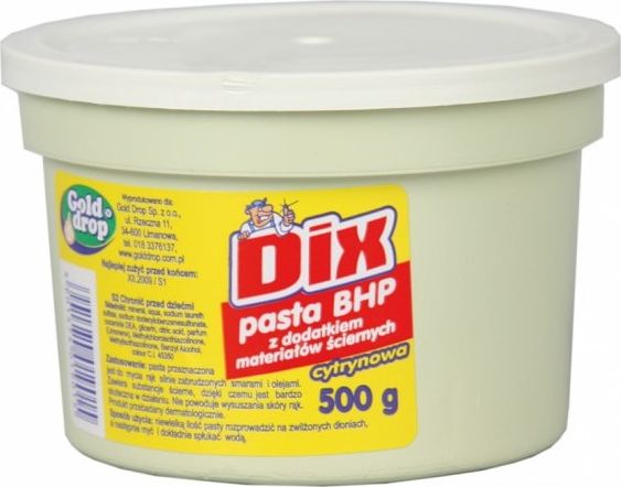 Dix Dix - Håndvaskepasta til sundhed og sikkerhed, 500 g - citron