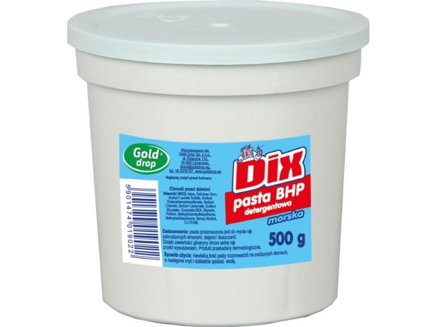 Dix Dix - Håndvaskepasta til sundhed og sikkerhed, 500 g - Marine
