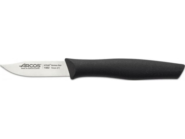 Arcos Schälmesser, 70 Mm, Schwarz Nova