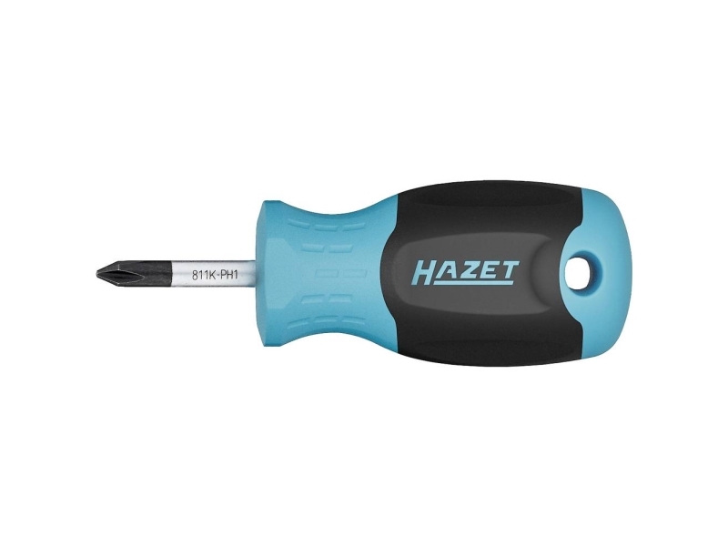 Hazet 811K-PH1 Værksted Stjerneskruetrækker PH 1 Klinge-længde: 25 mm