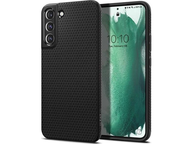 Spigen Liquid Air Dklas Skirtas Samsung Galaxy S22 Plus Spalva Matte Black