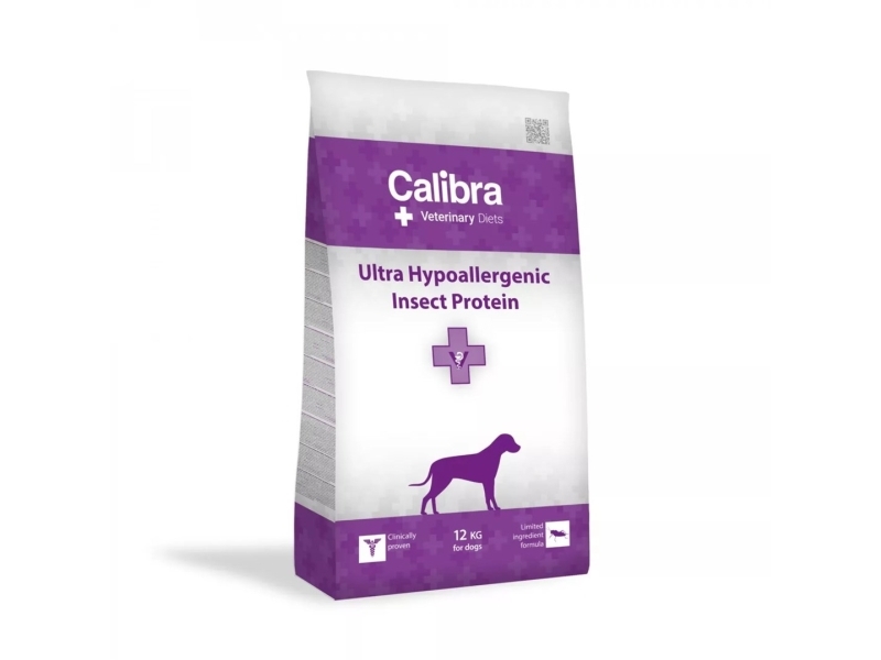 Calibra Veterinary Diets Dog Hypoallergenic Skin&Ampcoat - Trockenfutter Für Hunde - 12Kg