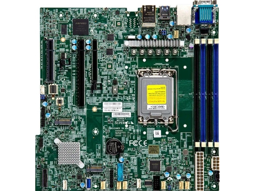 Supermicro Mainboard X13sch F Micro Atx Sockel 1700 Ddr5 Only Bulk Mbd X13sch F B