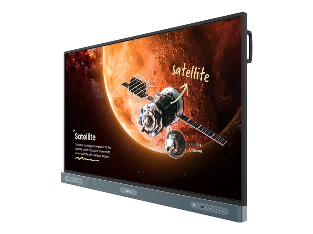 Benq Board Pro Rp6504 - 65" Diagonal Klasse Rp04 Series Led-Bagbelyst Lcd Paneldisplay - Undervisning - Med Indbygget Interaktivt Whiteboard, Berørin