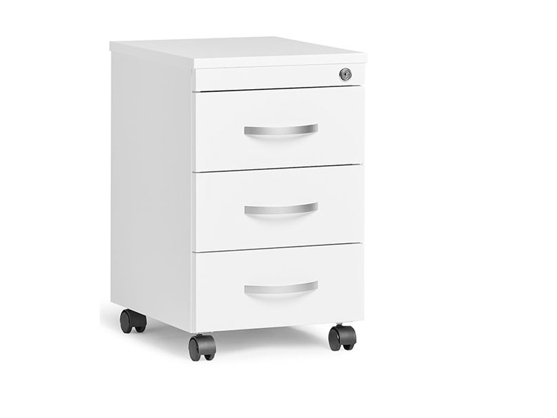 Schubladenmodul Ekoflex 3 Schubladen, Weiß
