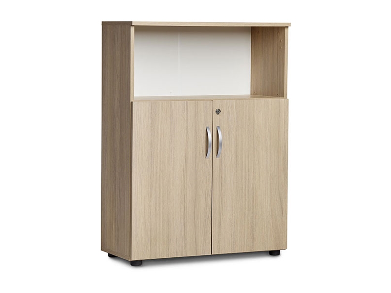 Büroschrank Ekoflex 800X1090 Mm, Eiche Mit Niedrigen Türen