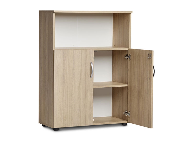 Kontorskab Ekoflex 800X1090 Mm, Eg Med Lave Døre