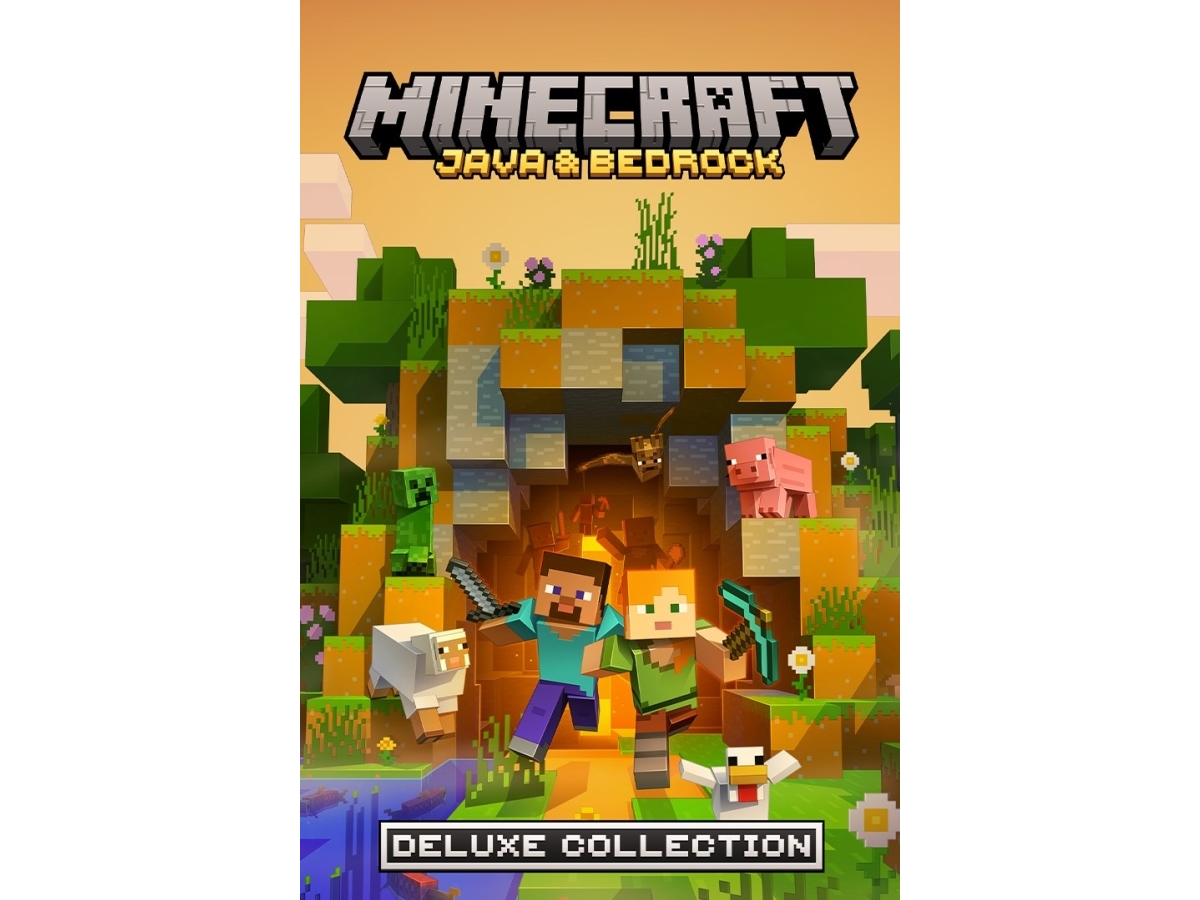 Microsoft Minecraft: Java & Bedrock, PC, Multiplayer-tilstand, A10+ (alle 10+), Download