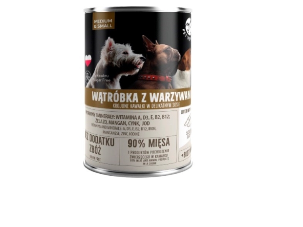 Pet Republic Dog Can Liver Vegetables Sauce /6 400G