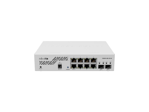 Mikrotik Css610-8G-2S+In, Gigabit Ethernet (10/100/1000), Power Over Ethernet (Poe)
