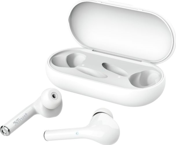 Headset Nika Touch Bluetooth White 23705 Trust