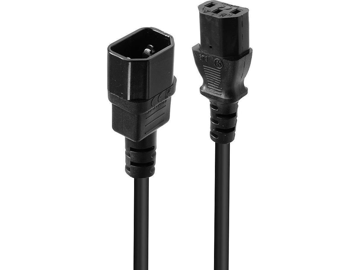 Lindy 30321, 1 M, C14-Koppler, C13-Koppler