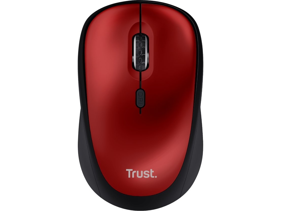 MAU TRUST Yvi kabellose Maus, rot - Bild 6