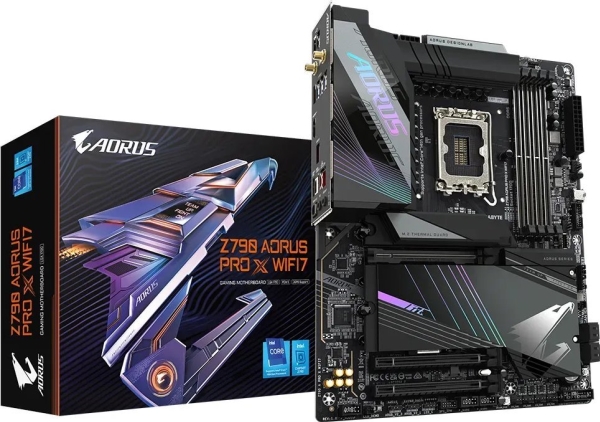 Gigabyte Z790 Aorus Pro X Wifi7 Intel Lga 1700 Intel  Celeron  Intel  Core&trade; I3 Intel  Core&trade; I5 Intel  Core&trade; I7 Intel  Core&trade; I9 ... Lga 1700