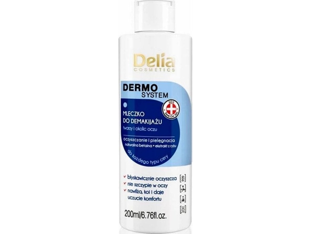 DELIA DERMOSYSTEM Milk for face and eyes