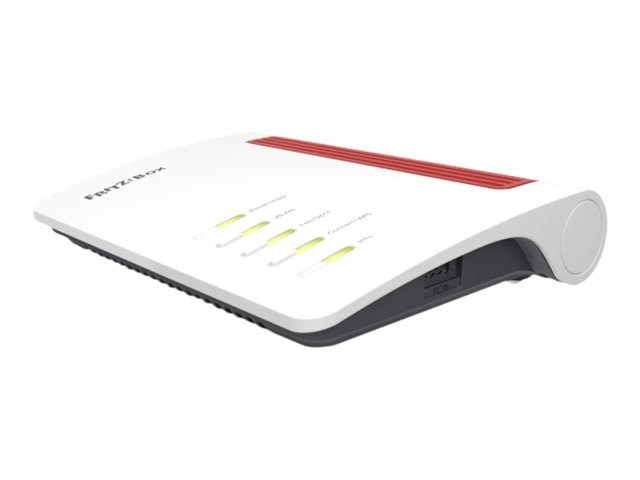 Fritz!Box 5530 Fiber - Trådløs Router - Gpon-Terminal/Stemmekort 3-Port Switch - 1Gbe, 2.5Gbe, Gpon, Xgs-Pon, Aon - Wi-Fi 6 - Dual Band - Voip Telefo