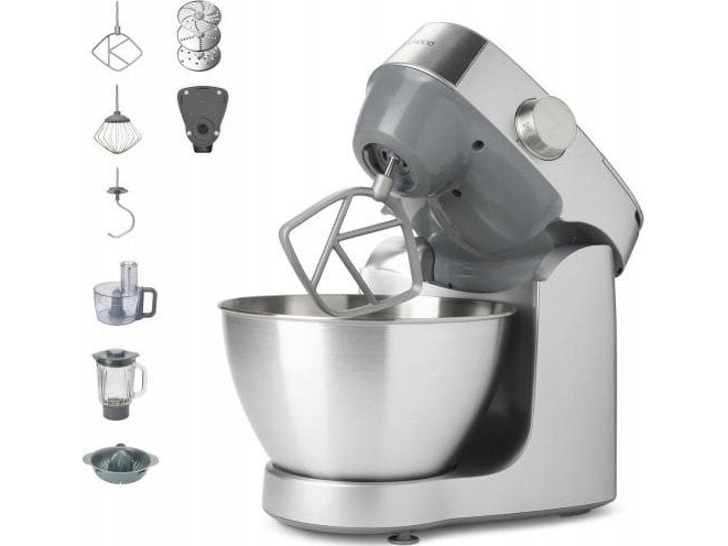 Kenwood Prospero+, 4,3 l, Silver, Rostfritt stål, Rotations-, 1,6 kg, 0,5 kg, 8 ägg | Köksapparater - Köksmaskiner - Rörmaskiner | GameStuff