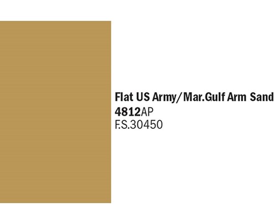 Flat Us Army/Mar.Gulf Arm Sand