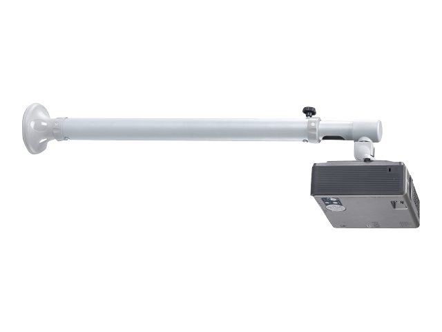 Neomounts Beamer-W100silver Beamer Wandhalterung - T 73-123 Cm - Volle Bewegung, Wand, 12 Kg, Silber, Stahl, 360°, 0 - 360°