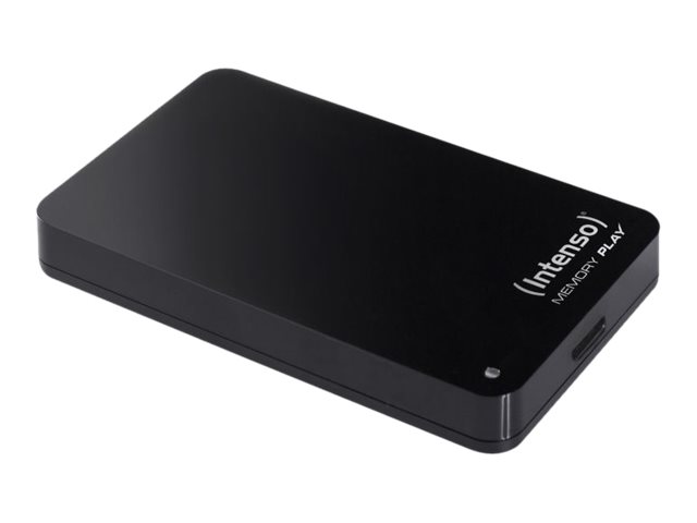 Intenso 2.5" Memory Play Usb 3.0 1Tb, 1000 Gb, 2.5 Zoll, 3.2 Gen 1 (3.1 Gen 1), 5400 Rpm, Schwarz