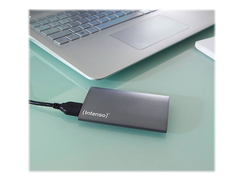 Intenso - Premium Edition - Ssd - 256 Gb - Extern (Tragbar) - 1,8" - Usb 3.0 - Anthrazit (Schwarz)