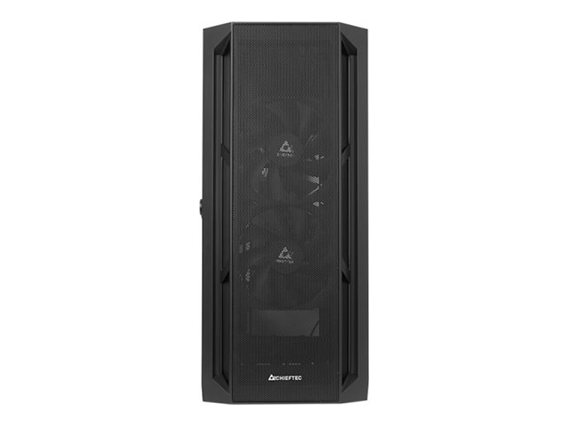 Chieftec Gamer Series Apex Air - Tower - Atx - Seitenteil Mit Fenster (Gehärtetes Glas) - Kein Netzteil (Atx) - Schwarz - Usb/Sound