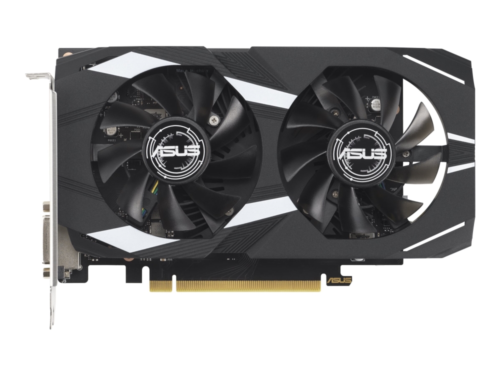 Asus Dual Geforce Rtx 3050 6Gb - Oc Edition - Grafikkort - Gf Rtx 3050 - 6 Gb Gddr6 - Pcie 4.0 - Dvi, Hdmi, Displayport