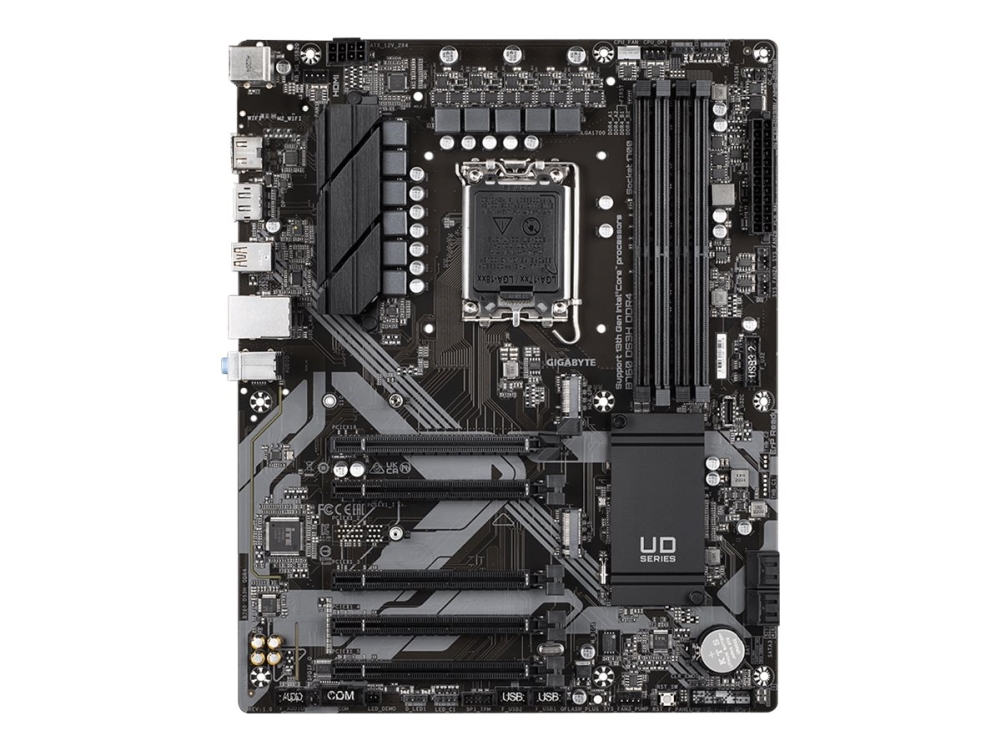 Gigabyte B760 DS3H DDR4 - 1.0 - bundkort - ATX - LGA1700 sokkel - B760 Chipset - USB-C 3.2 Gen 2x2, USB-C 3.2 Gen 1, USB 3.2 Gen 2, USB 3.2 Gen 1 - Gigabit LAN - onboard grafik (CPU påkrævet) - HD Audio (8-kanaler)