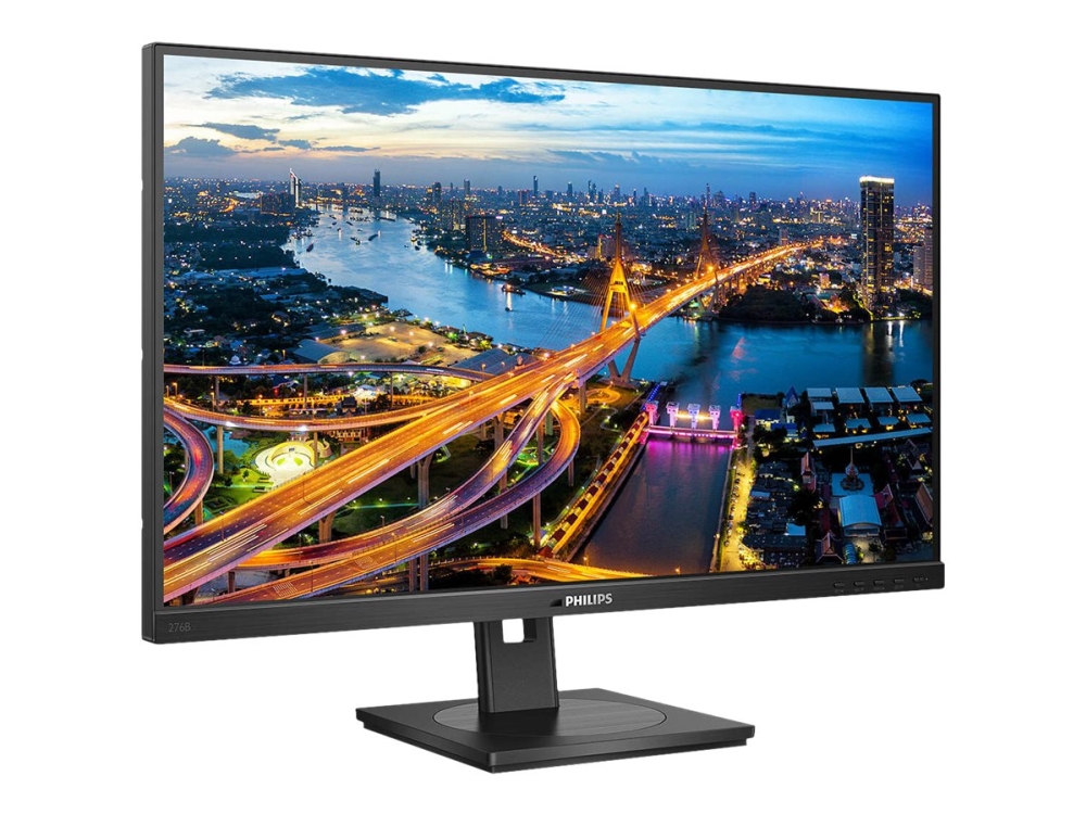 Philips 276B1 - Led-Skærm - 27" - 2560 X 1440 Qhd @ 75 Hz - Ips - 350 Cd/M² - 1000:1 - 4 Ms - 2Xhdmi, Displayport, Usb-C - Højtalere - Sort Struktur